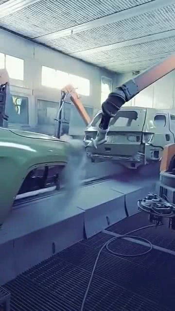 自動化噴漆革命 美國汽車工廠如何實(shí)現(xiàn)全流程無人化